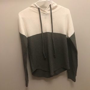 Derek Heart Colorblock Knit Sweater